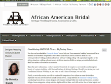 Tablet Screenshot of african-weddings.com